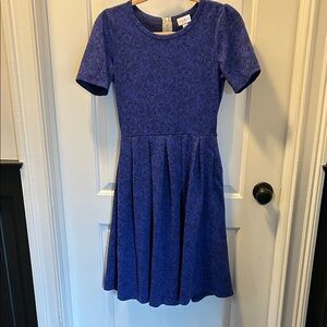 LuLaRoe Casual Dress in Deep Blue
